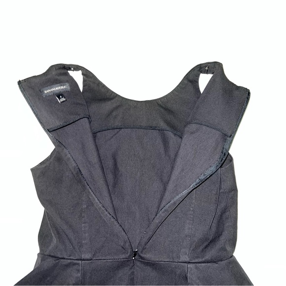 BANANA REPUBLIC BLACK CASUAL DRESS - Picture 9 of 15